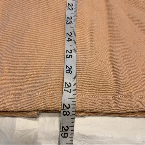 🆕 NWT Zaful zip up/snap peach canvas flight jacket commanding officer patch - Picture 11 of 12